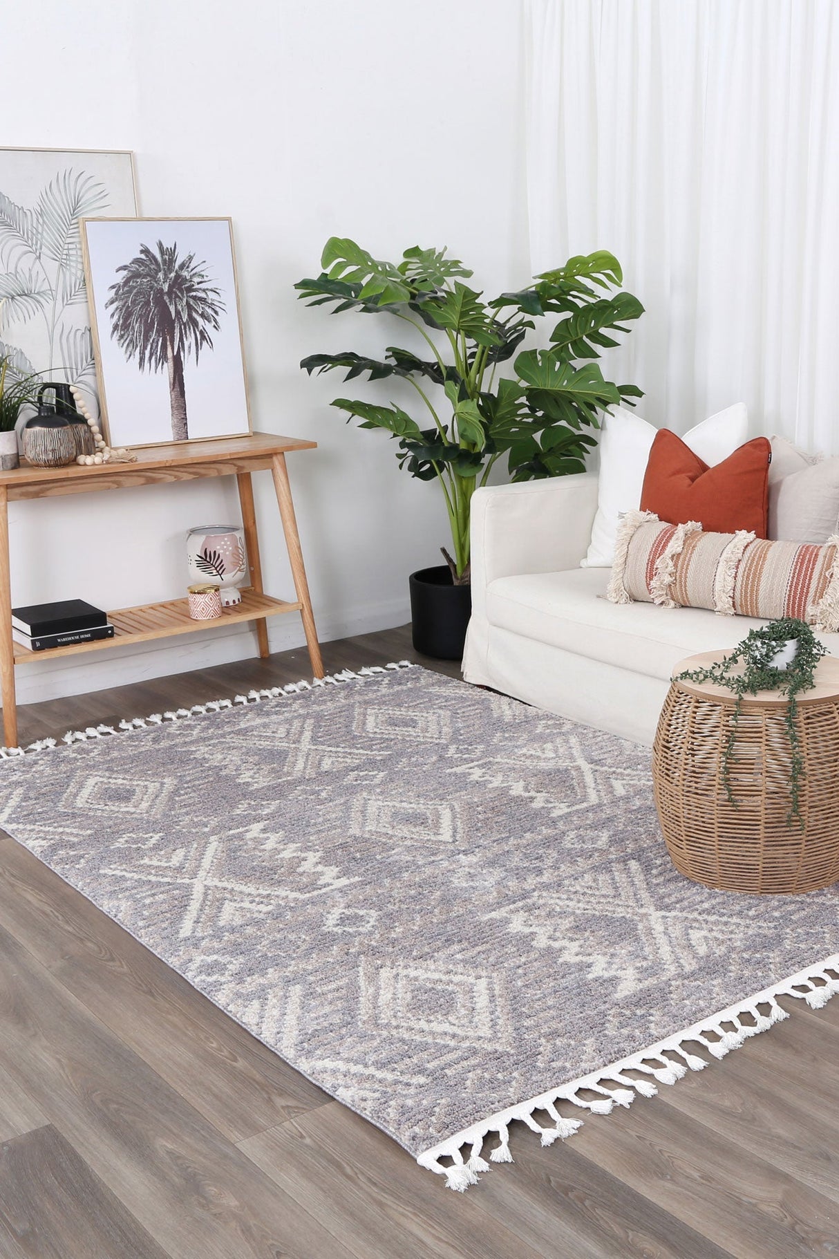 Plush Shag Floor Rug 240x330cm