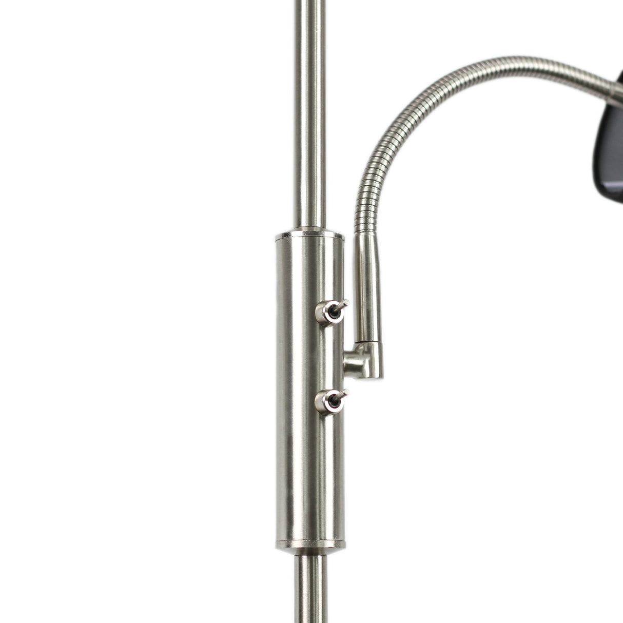 Cylinya Mother and Child Floor Lamp — Black Dual-Light Design — Allure Home Collections