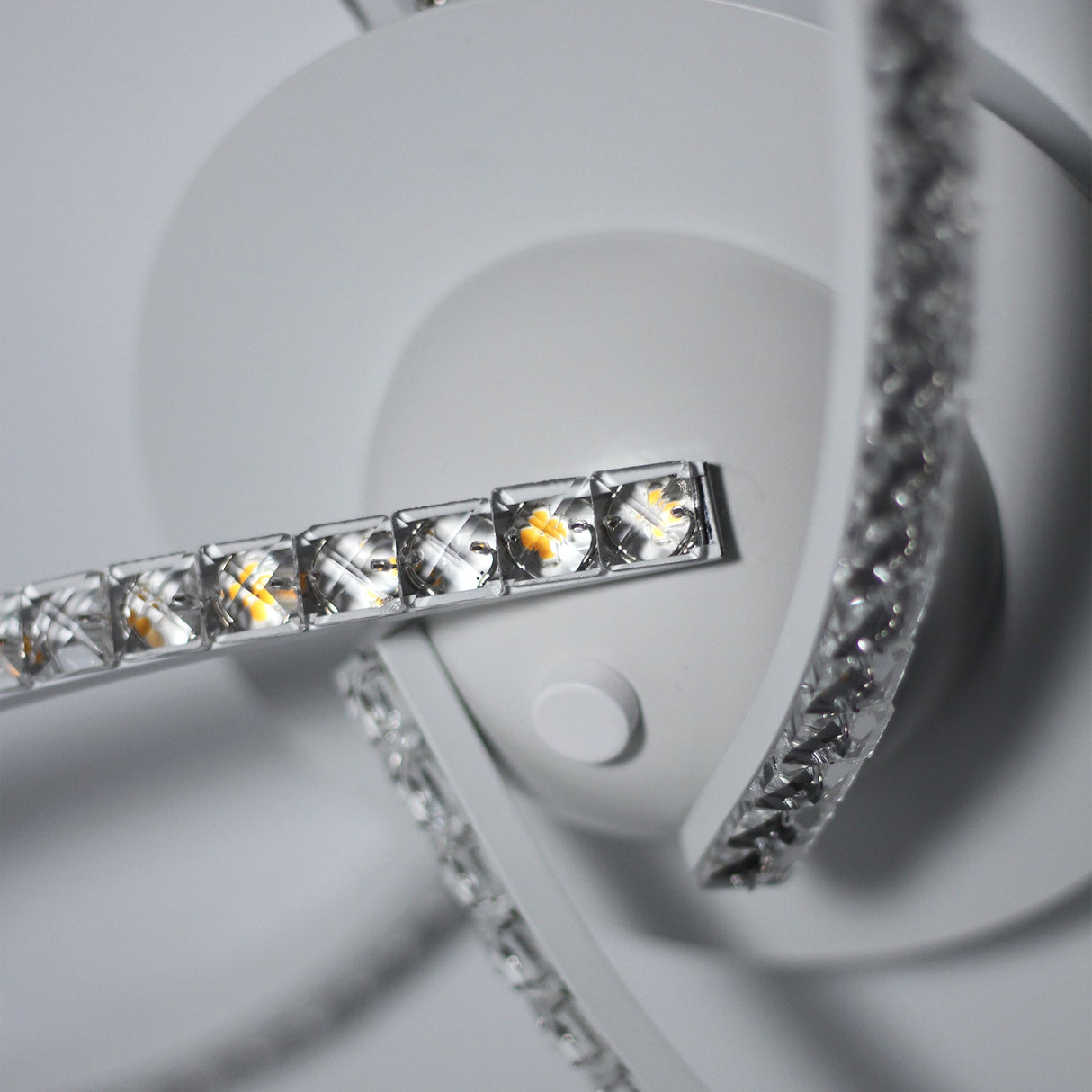 Irie Dimmable 3-Light LED Ceiling Light — White — Allure Home Collections
