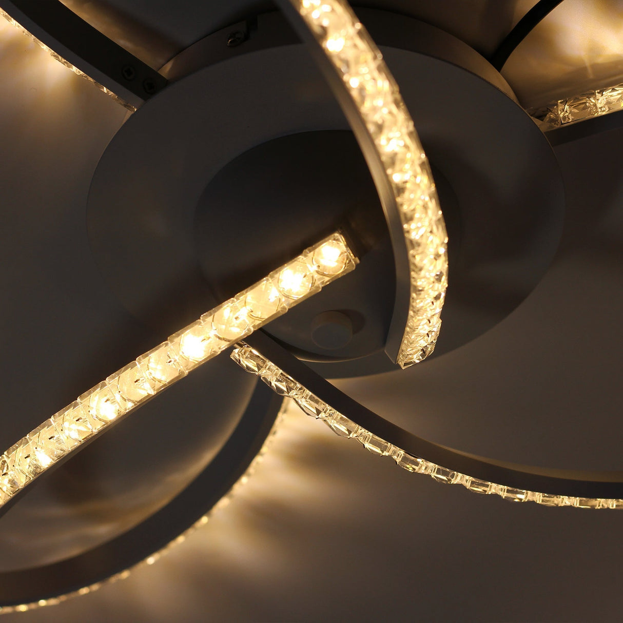 Irie Dimmable 3-Light LED Ceiling Light — White — Allure Home Collections