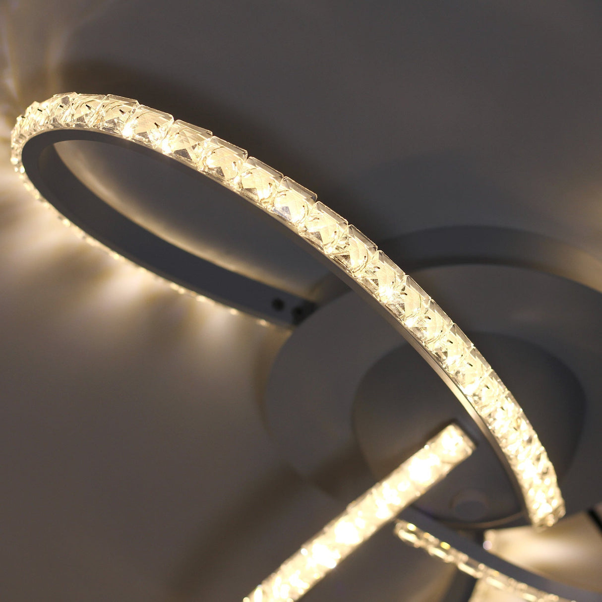 Irie Dimmable 3-Light LED Ceiling Light — White — Allure Home Collections