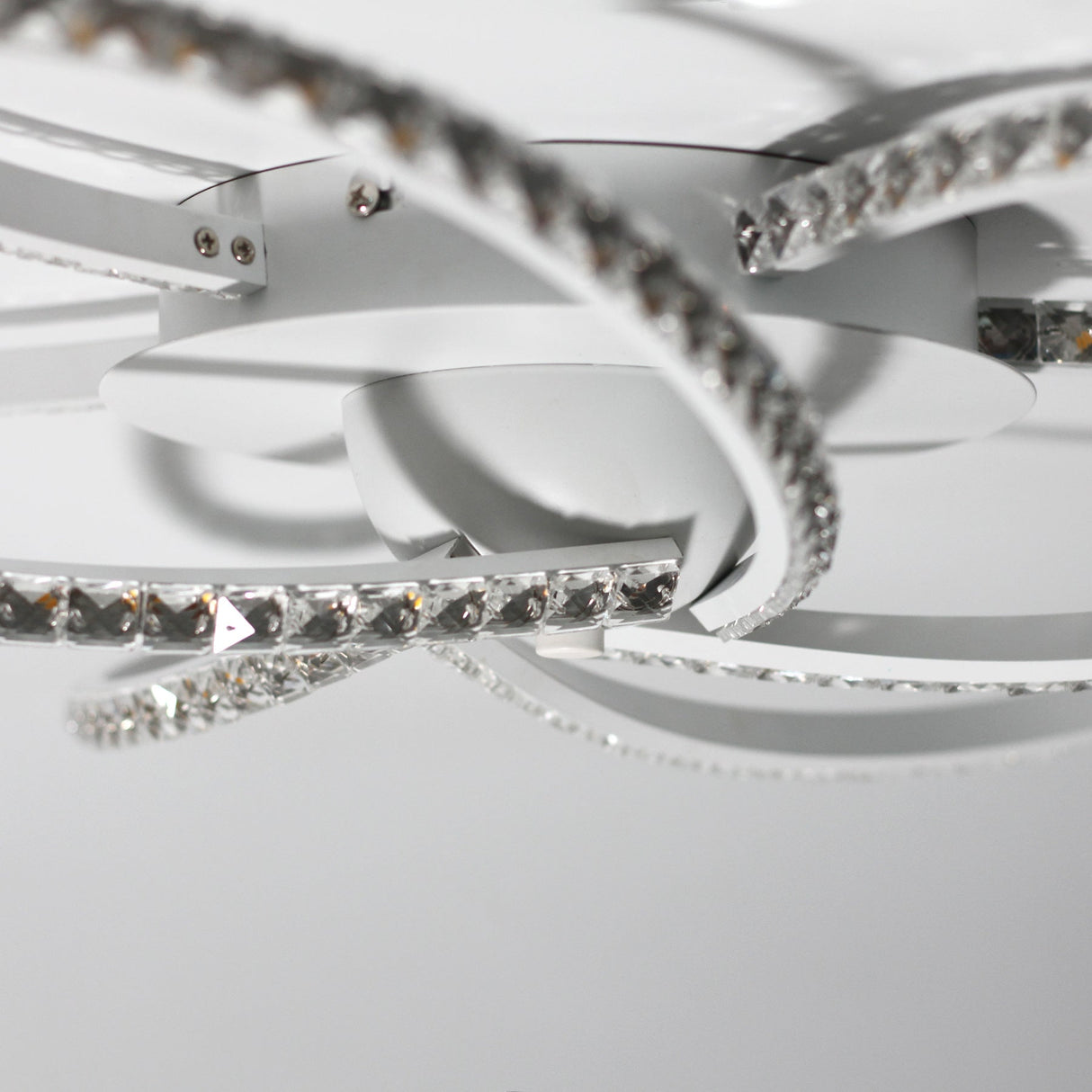 Irie Dimmable 5-Light LED Ceiling Light — White — Allure Home Collections