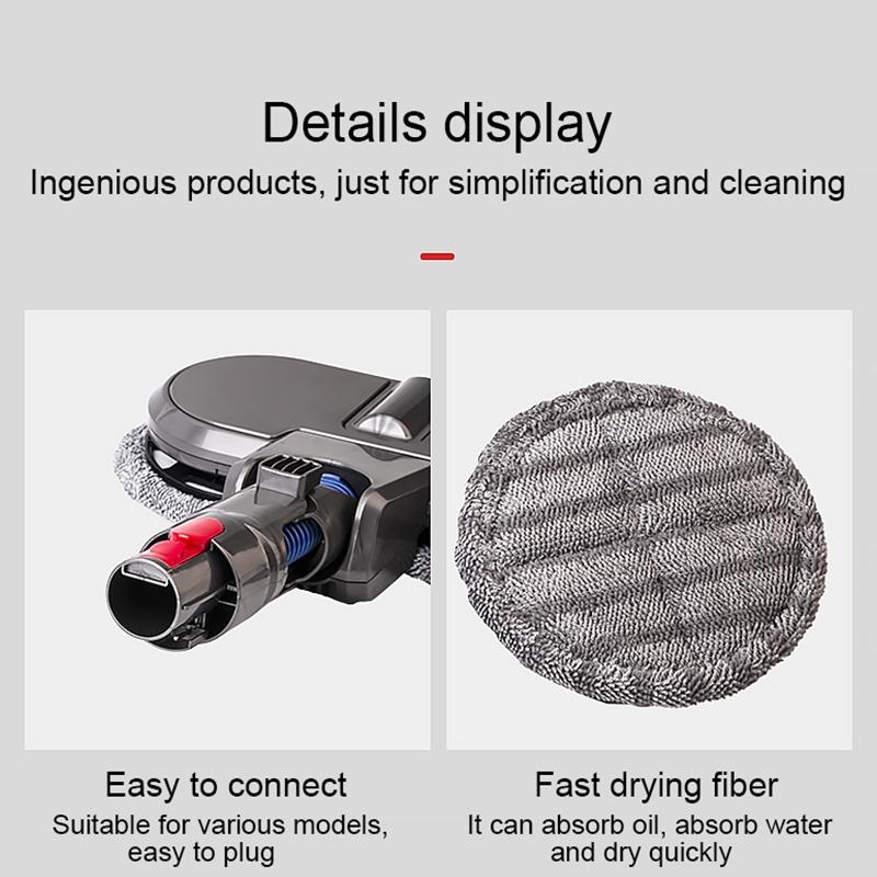 Electric Mop Cleaning Head for Dyson V6