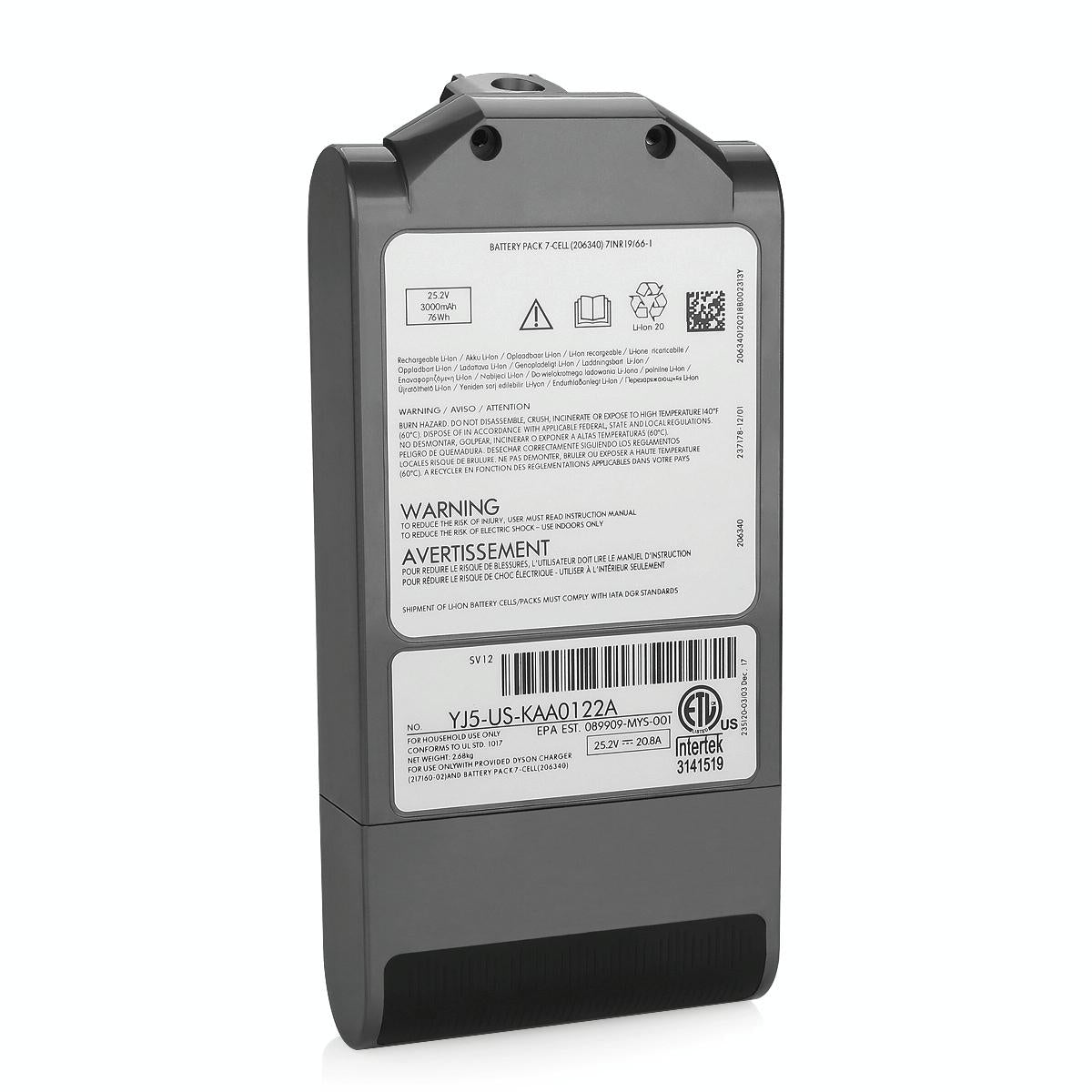Dyson V10 Handheld Vacuum Replacement Battery