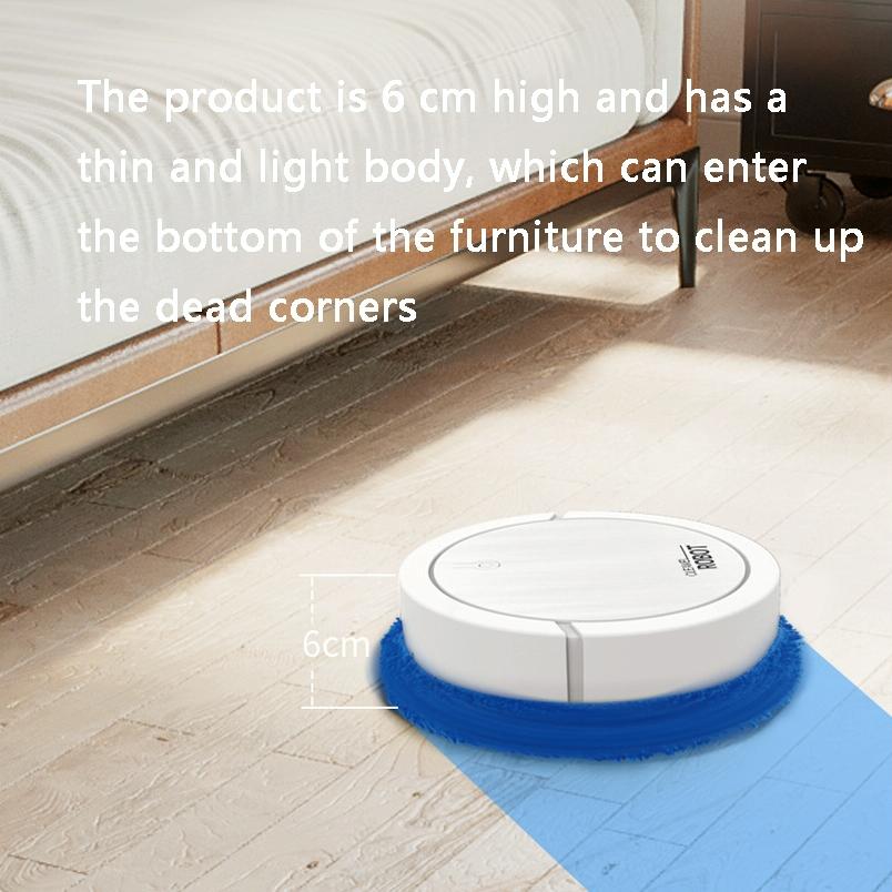 Smart Dual-Purpose Automatic Sweeper - Piano Black
