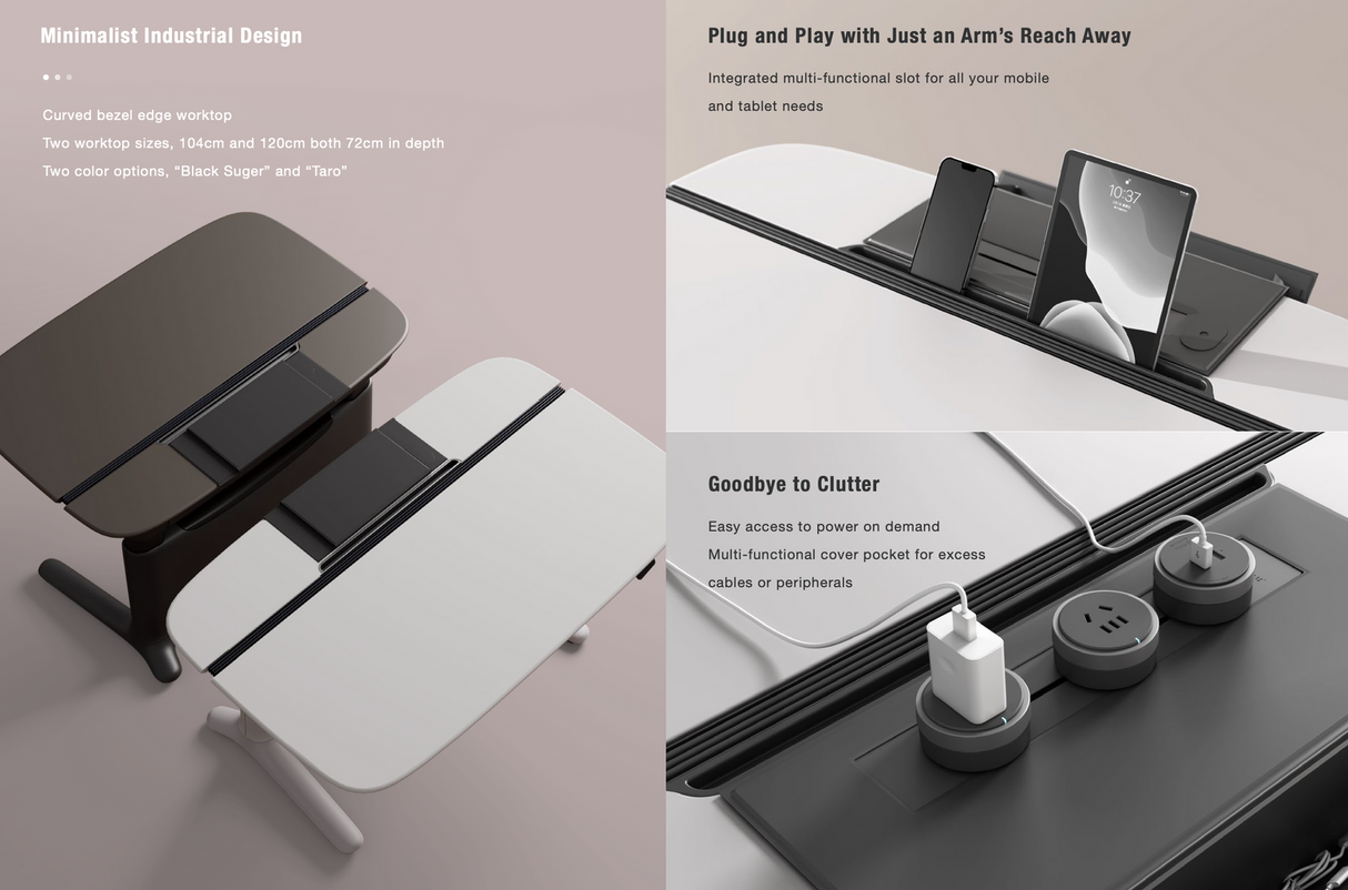 UPON MINI Motorised Height Adjustable Desk