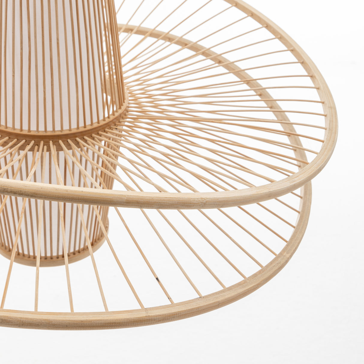 Elysian Breeze Double Bamboo Pendant Lamp