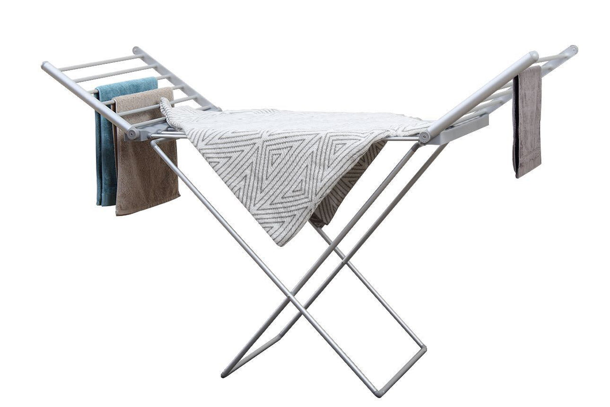 Electric Heated Folding Clothes Dryer Rack