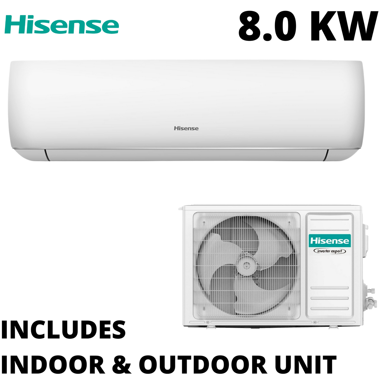 Wall mounted indoor air conditioner unit with louvre outlet