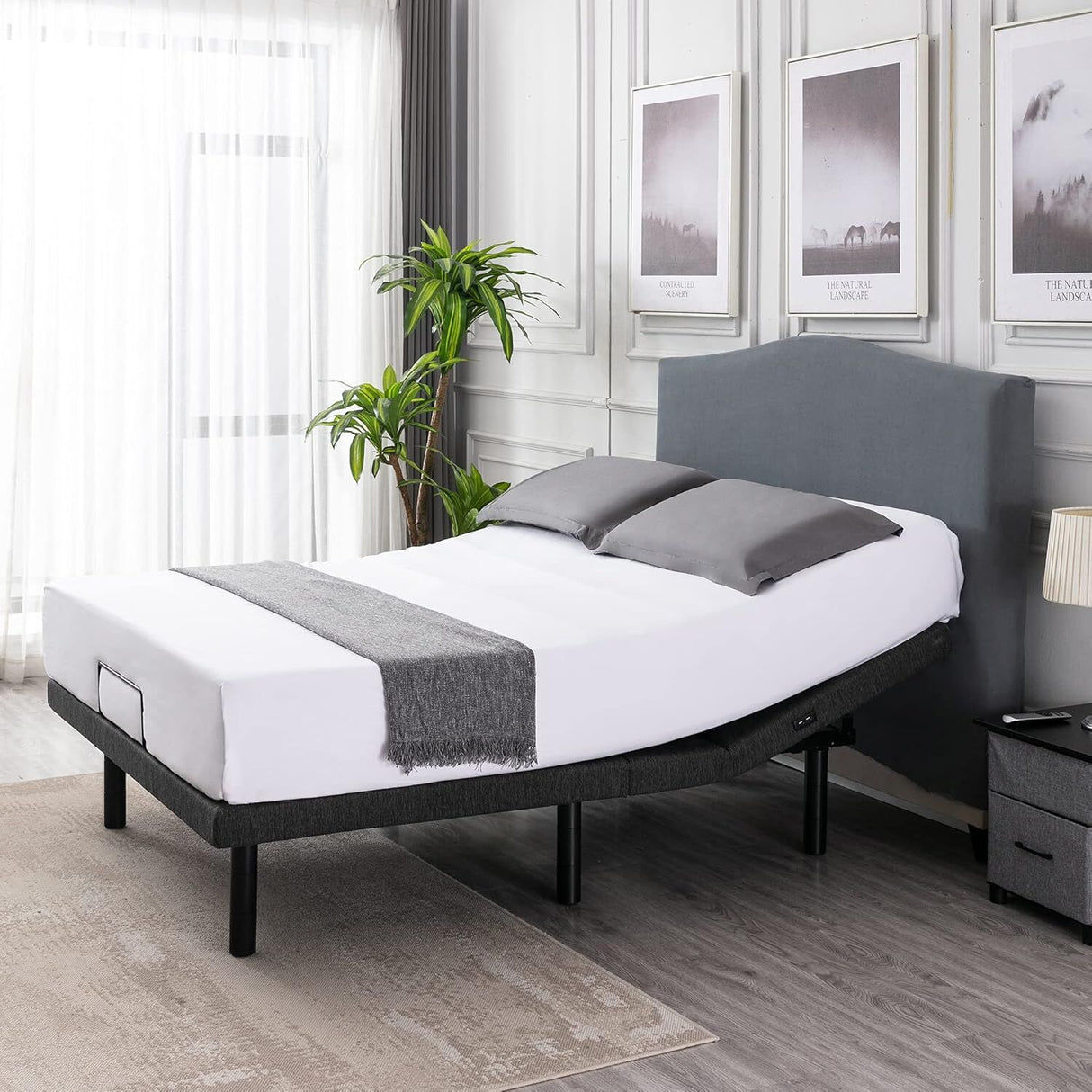S*MAX Queen Adjustable Zero Gravity Bed Frame