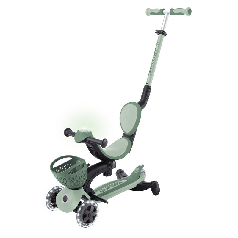 Sage 3 in 1 kids scooter with seat and light up wheels