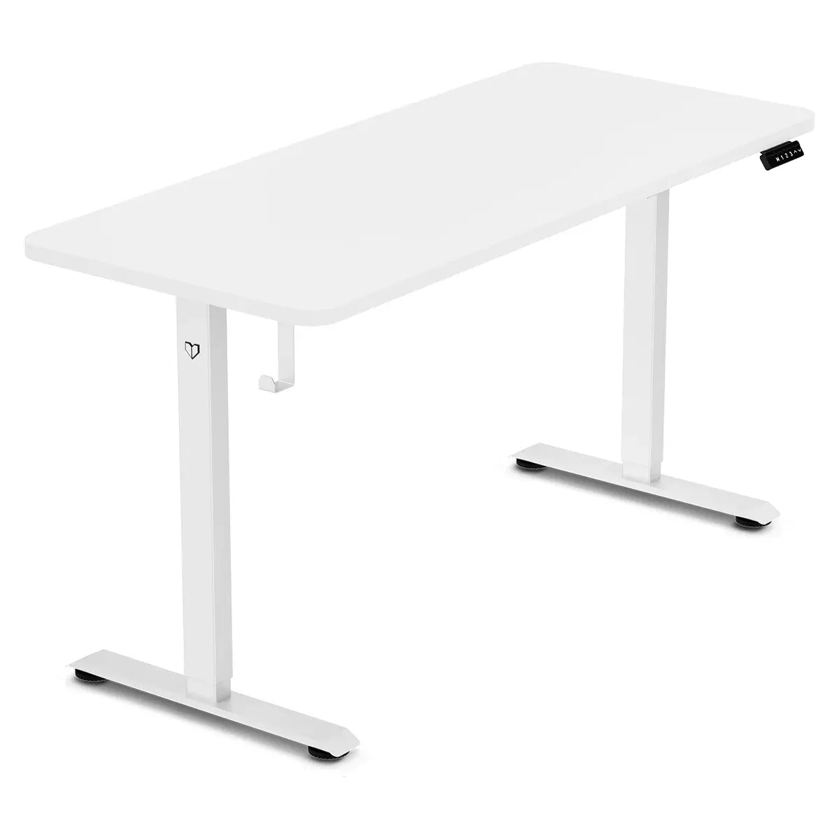 Evatt Electric Standing Desk, White 140cm