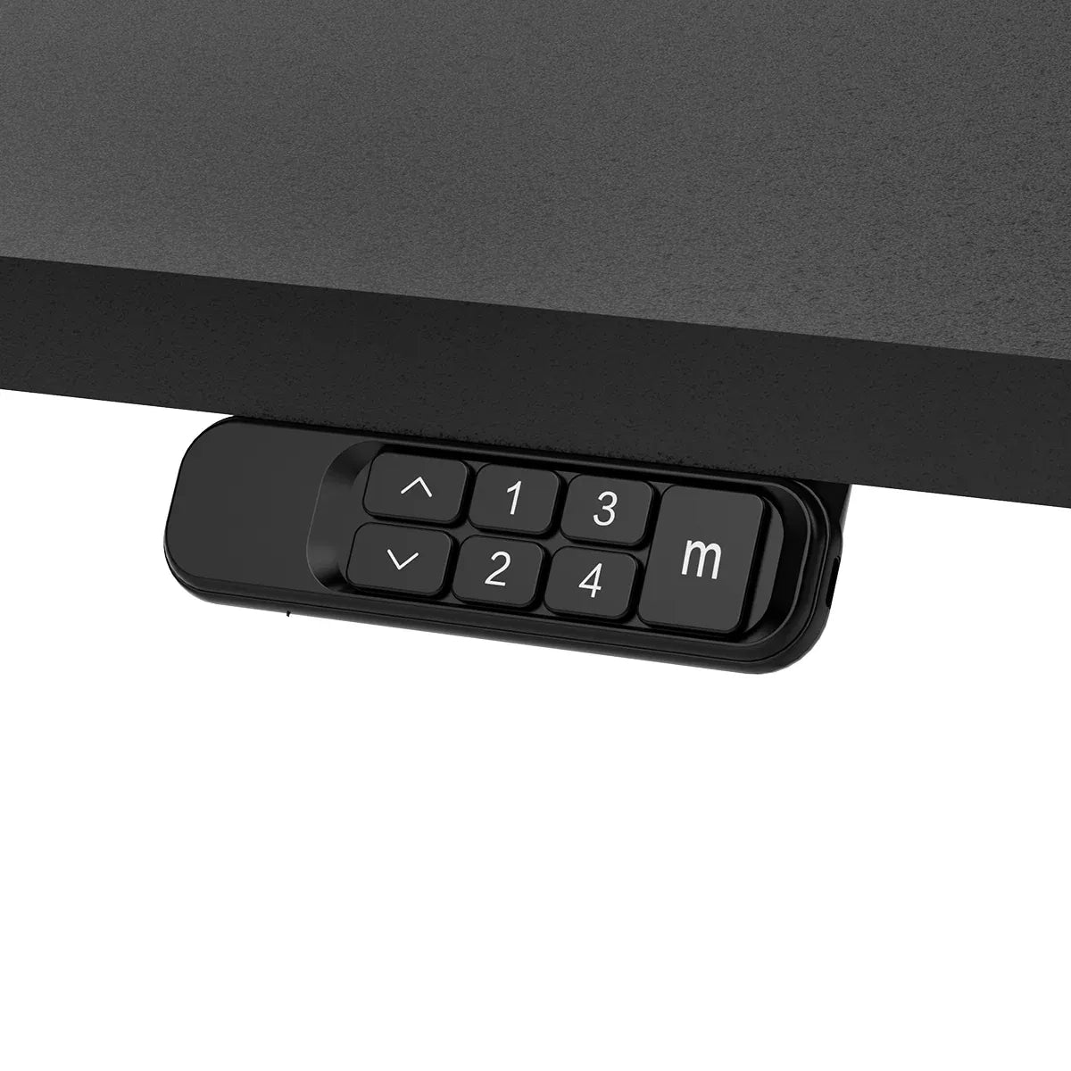 Pearce Electric Standing Desk, Black 160cm