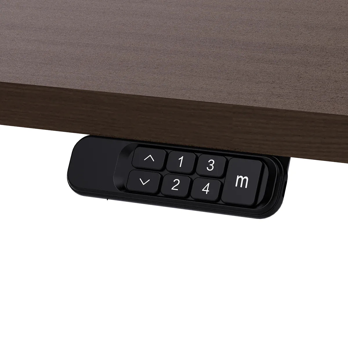 Oxley Electric Standing Desk, Walnut 160cm view 5