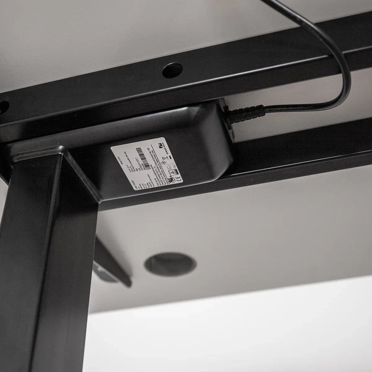 Wanniassa Electric Standing Desk, White 150cm