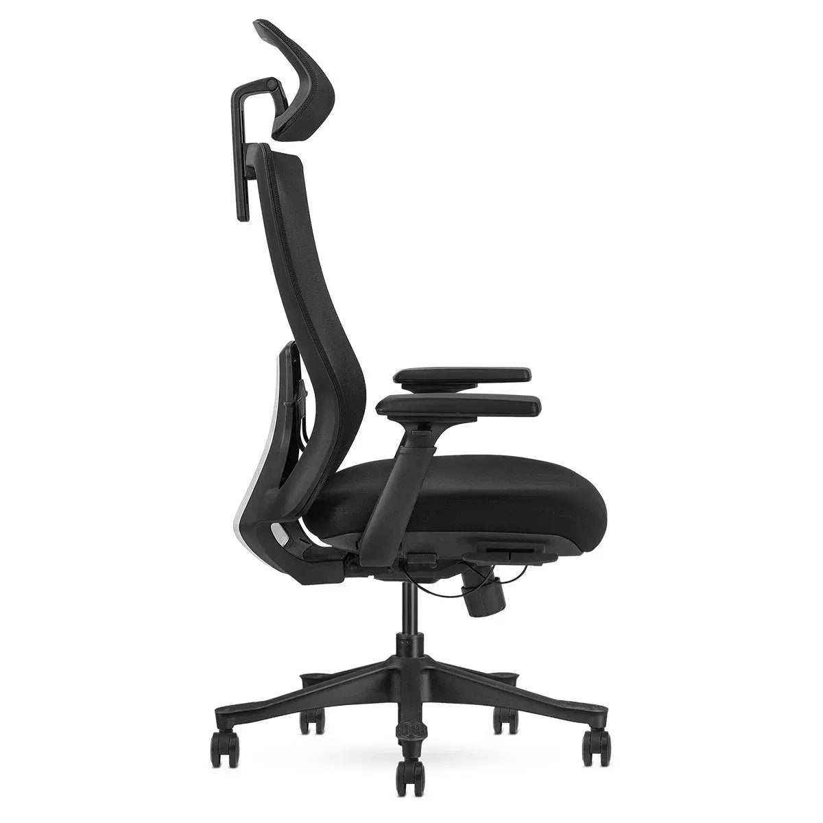 Exmouth black mesh ergonomic high back office chair
