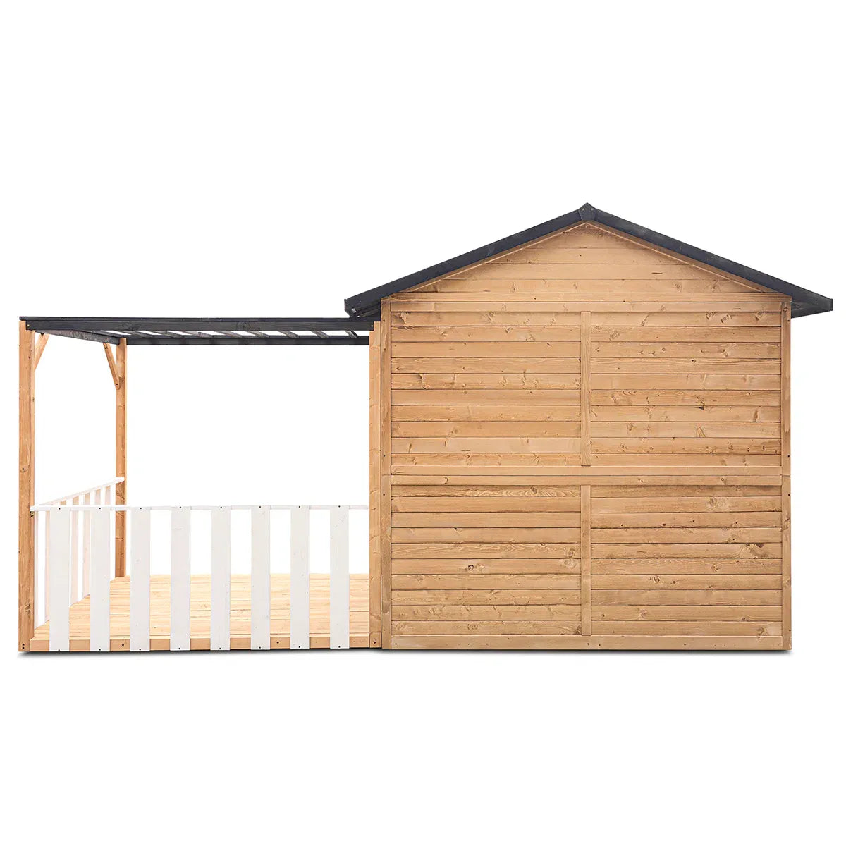 Wooden Cubby House with Pergola