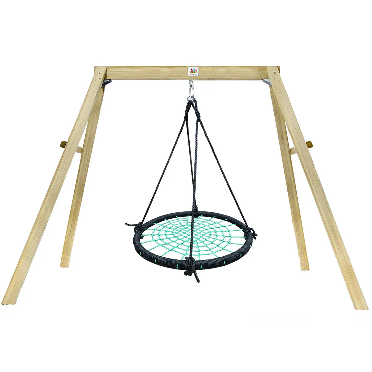 Timber web swing set 1.2m view 3