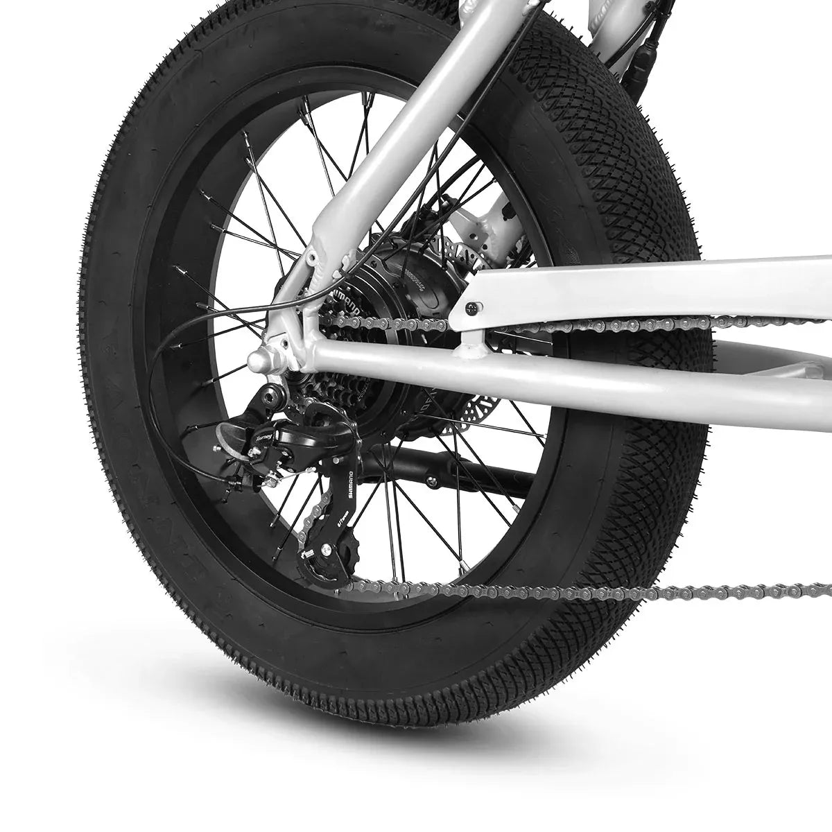 Galibier Electric Street Bike, 20 Inch, Cool Grey
