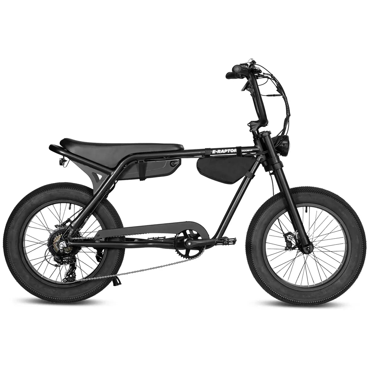 Galibier Electric Street Bike, 20 Inch, Matte Black, with Throttle
