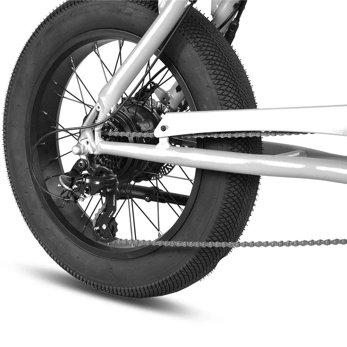 Galibier Electric Street Bike, 20 Inch, Matte Black, with Throttle