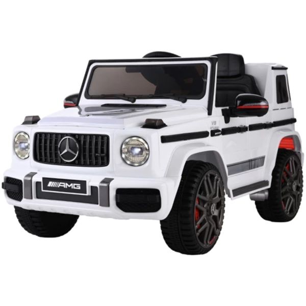 Donington Kids Ride On Car, 12V Electric, White