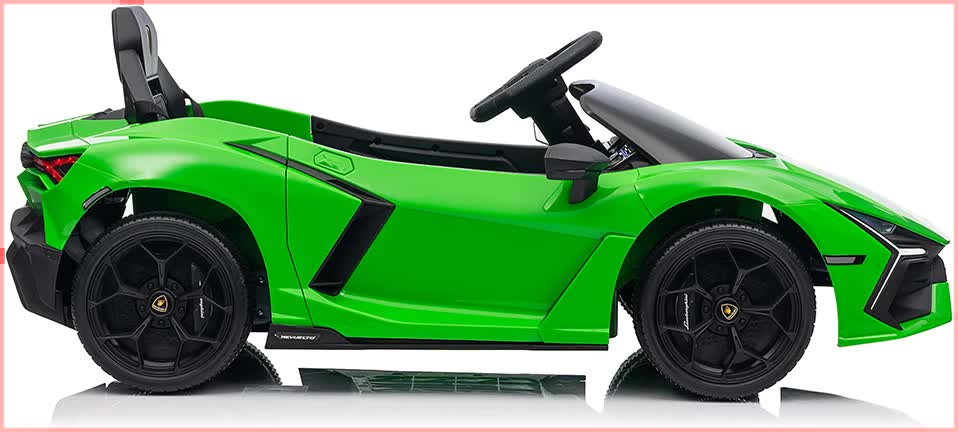 Combe Kids Ride On Car, 12V Electric Supercar, Green