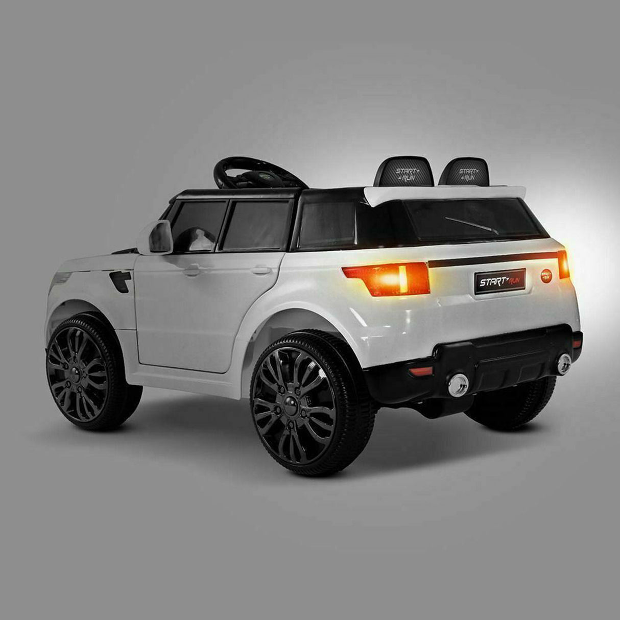 Warton Kids Ride On Car, 12V Electric, White