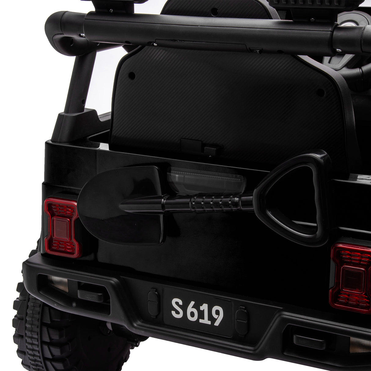 Millbrook Kids Ride On Car, 12V Electric Off Road, Black