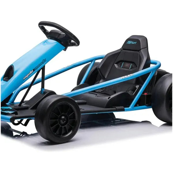 Falkner Kids Electric Go Kart with Drift Function, 24V, Blue