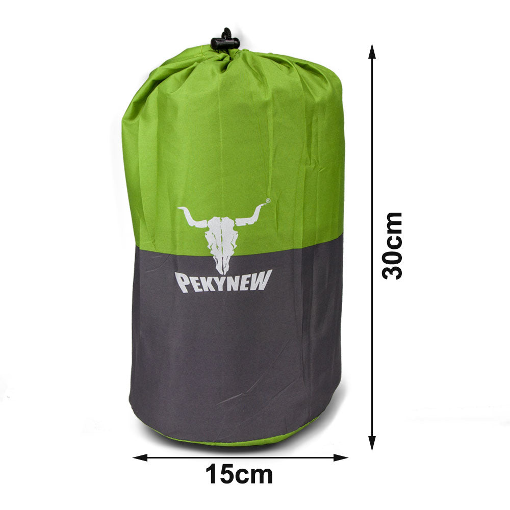Sunwapta Self Inflating Camping Mattress, Double, Green