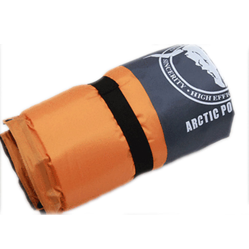 Sentinel Self Inflating Mattress, Single Joinable Orange 2.5cm