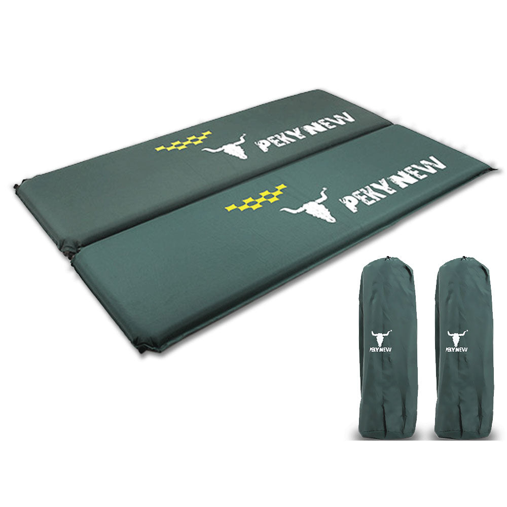 Canmore Self Inflating Camping Mattress, Double, Green
