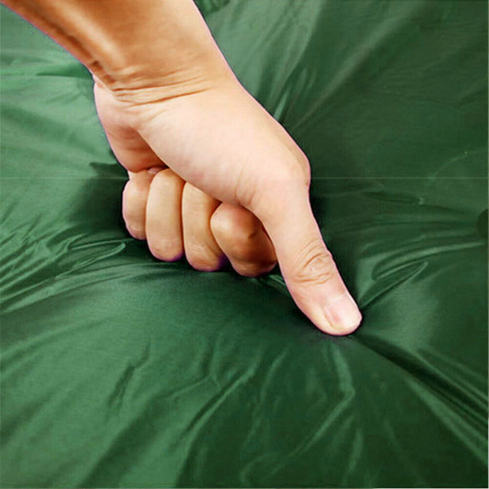 Quartz Self Inflating Mattress with Pillow and Bag, Green