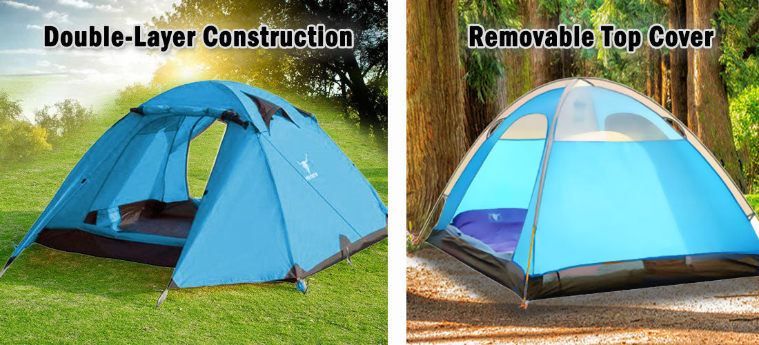 Chalten Backpacking Tent, 2 Person, Blue