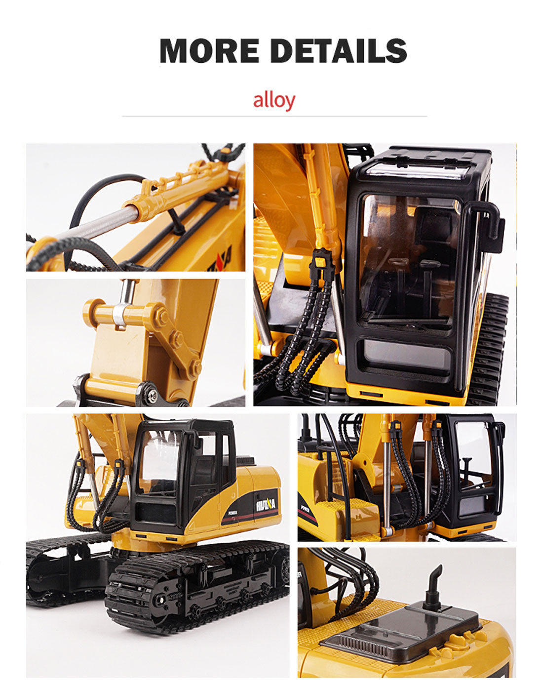 Ouston 1/14 Scale 15 Channel Remote Control Excavator Digger