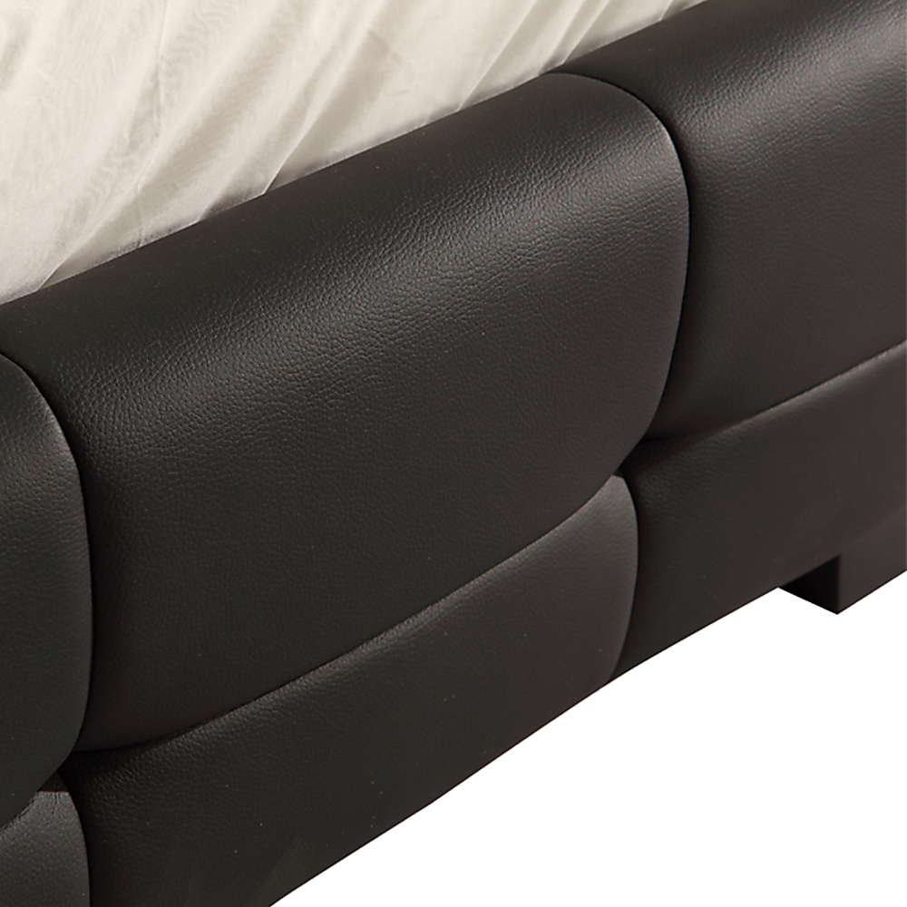 Positano Queen Deluxe Bed Frame, Black