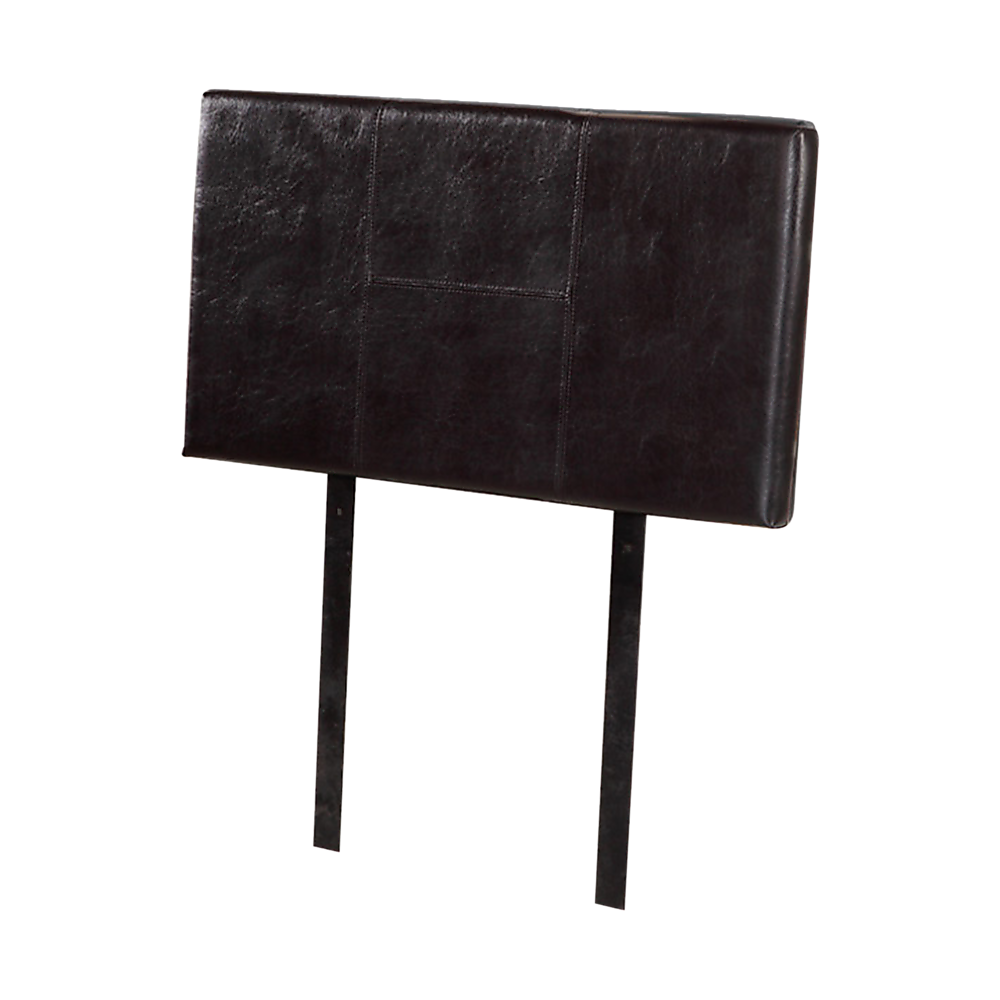 Dangelong Leather Bed Head, Brown Single