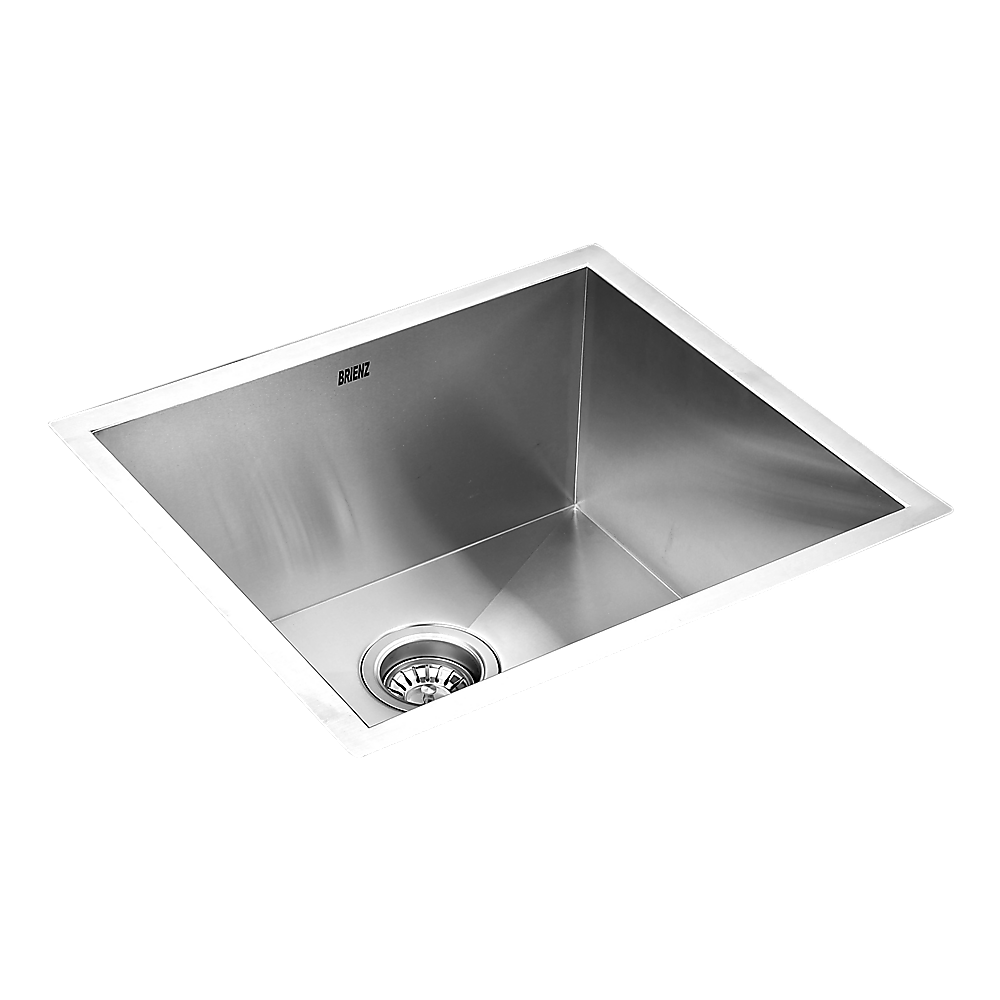 Handmade stainless steel kitchen and laundry sink 510x450mm