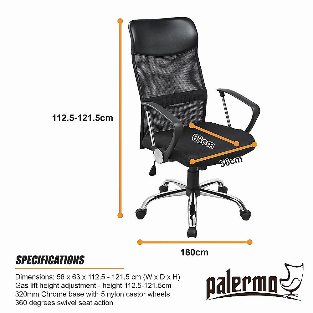 Lancelin Executive Office Chair, Black