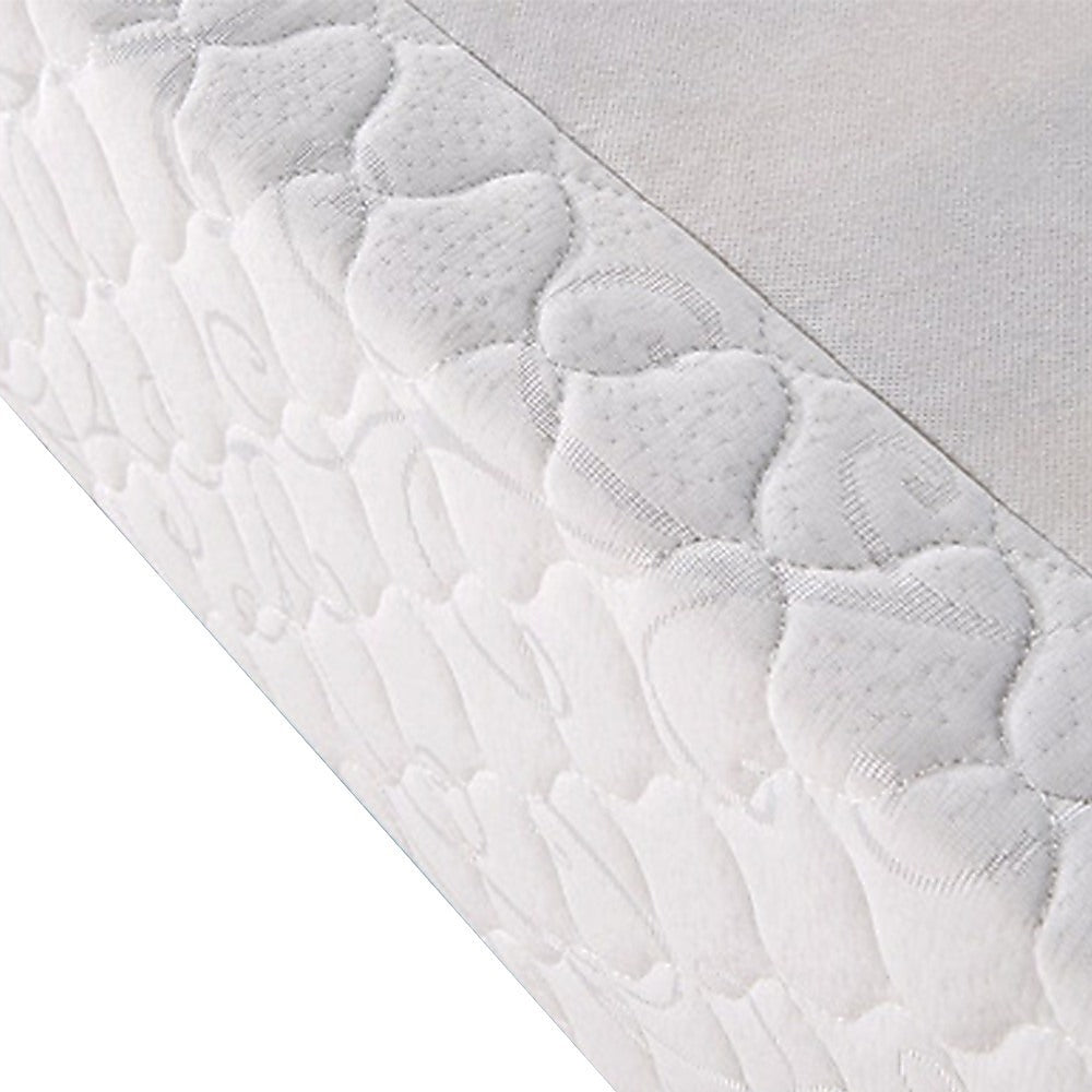 Salerno Double Ensemble Bed Base, White
