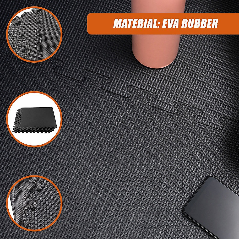 Ecija EVA Gym Floor Mats, 60 x 60cm, 4pcs