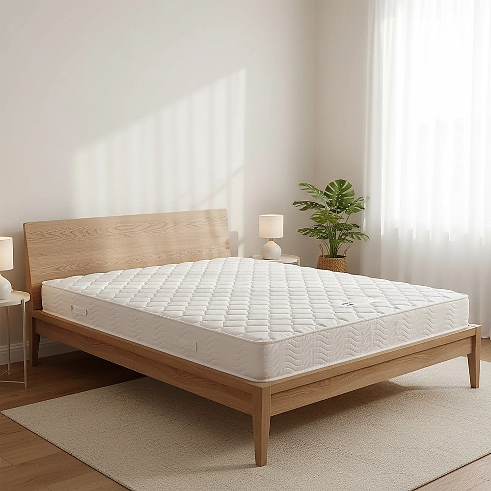 Quilted Spring Mattress, 15cm Double