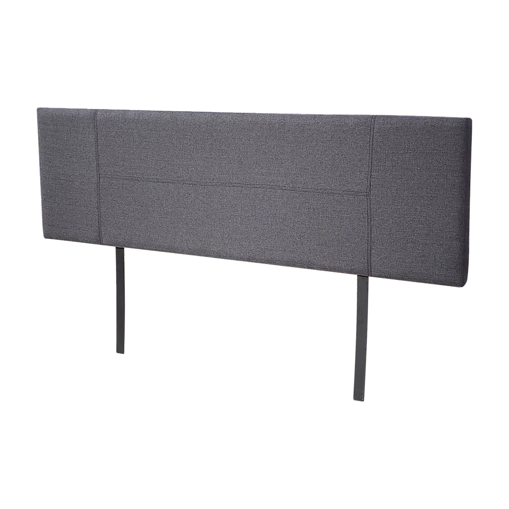Jagungal Rectangular Bed Head, Grey King