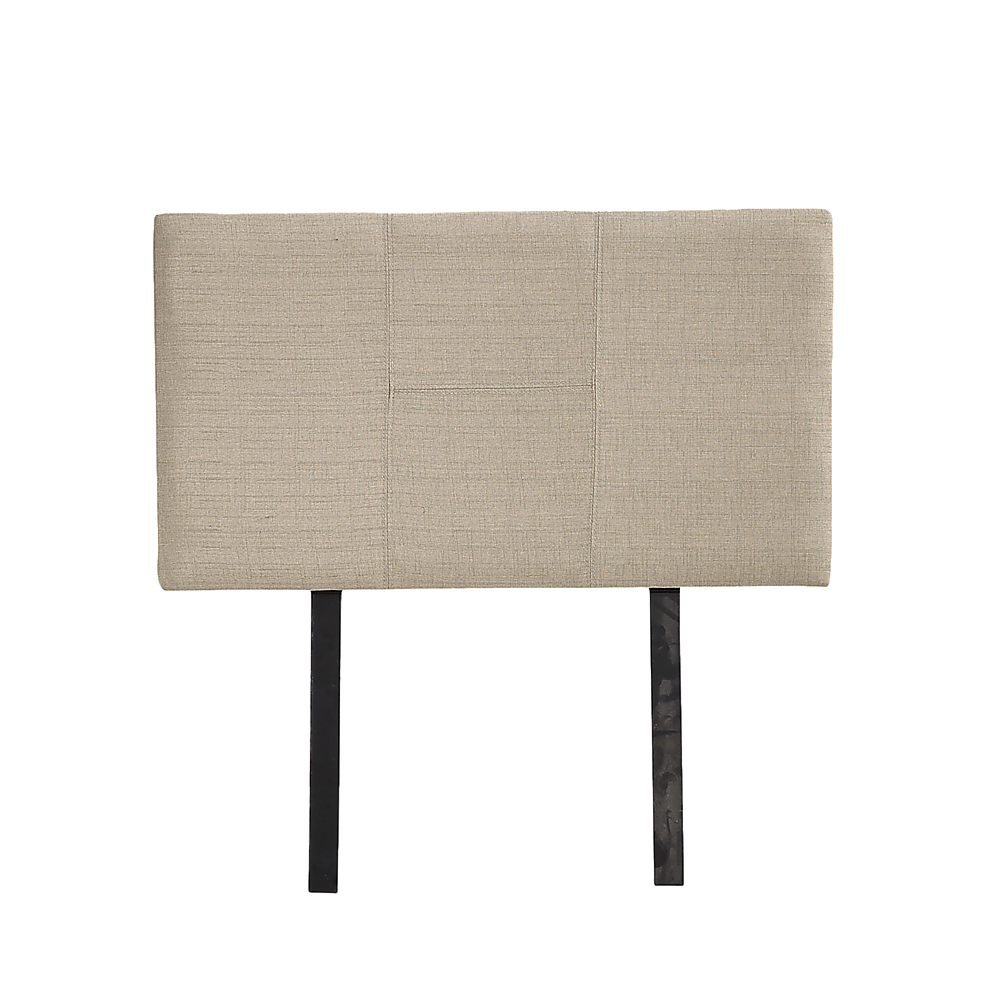 Jagungal Rectangular Bed Head, Beige Single