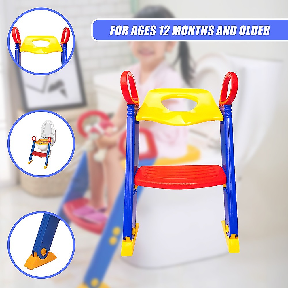 Kids Toilet Ladder and Toddler Potty Training Seat — Allure Home Collections