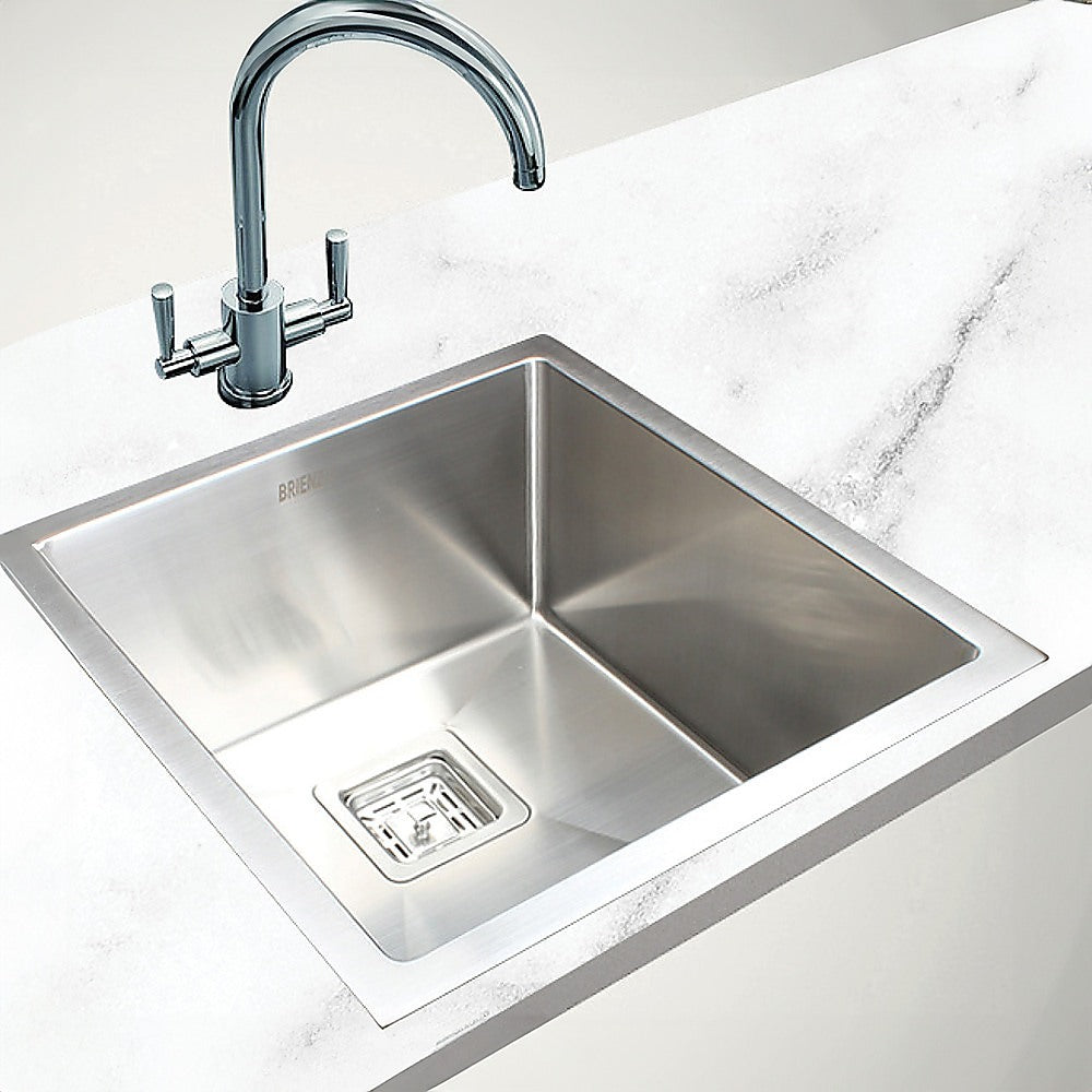 Handmade stainless steel kitchen sink 430x455mm