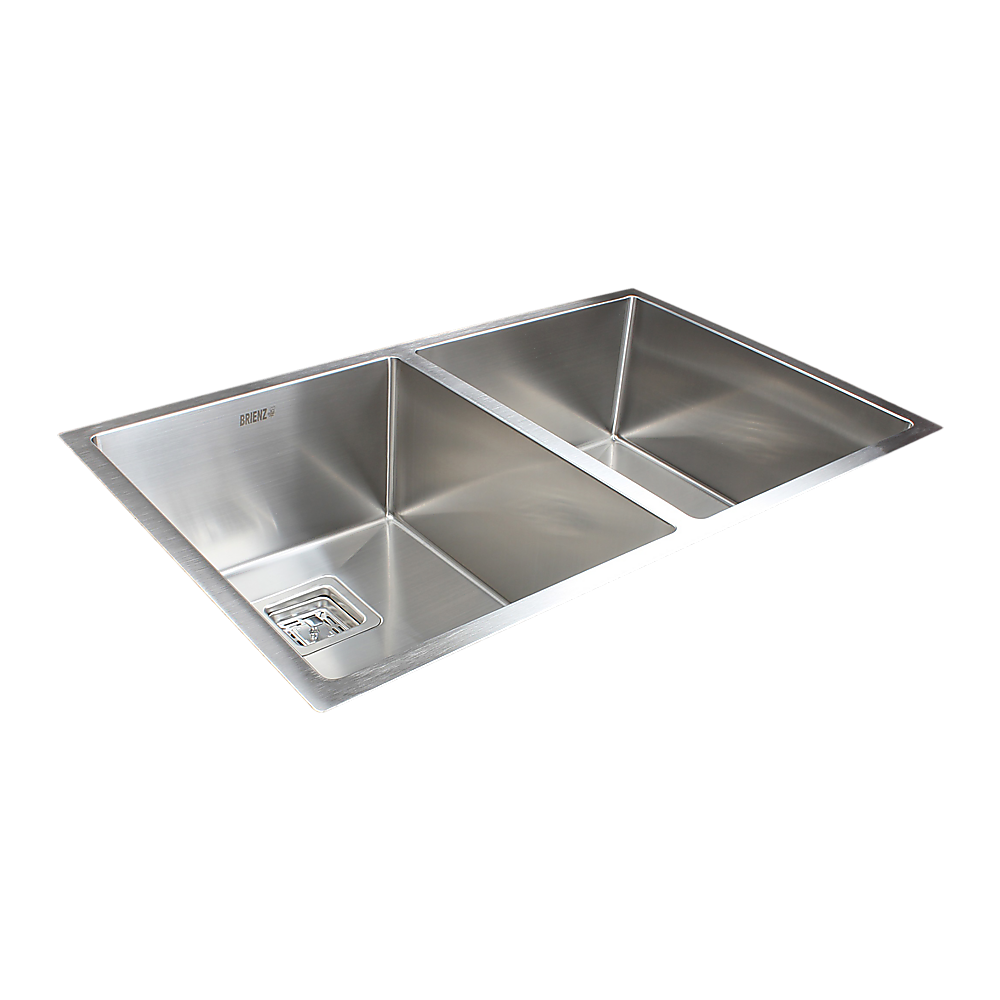 Handmade stainless steel kitchen sink 835x505mm