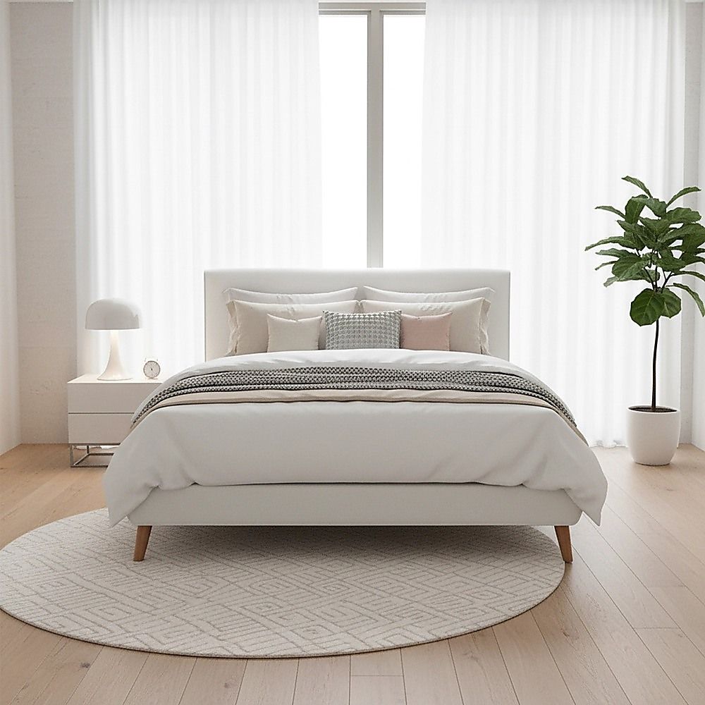 Amalfi Queen Deluxe Bed Frame, White