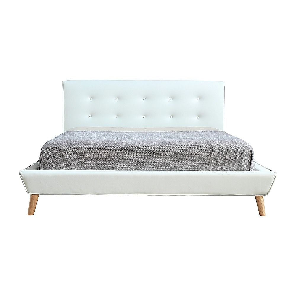 Amalfi Queen Deluxe Bed Frame, White